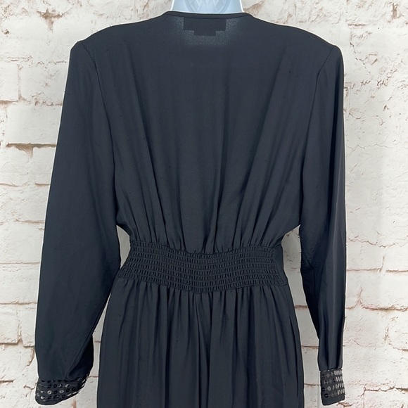 ✨VTG✨Joan Walters Petites Sequin 80’s Glam Jumpsuit, Size M - Picture 7 of 13